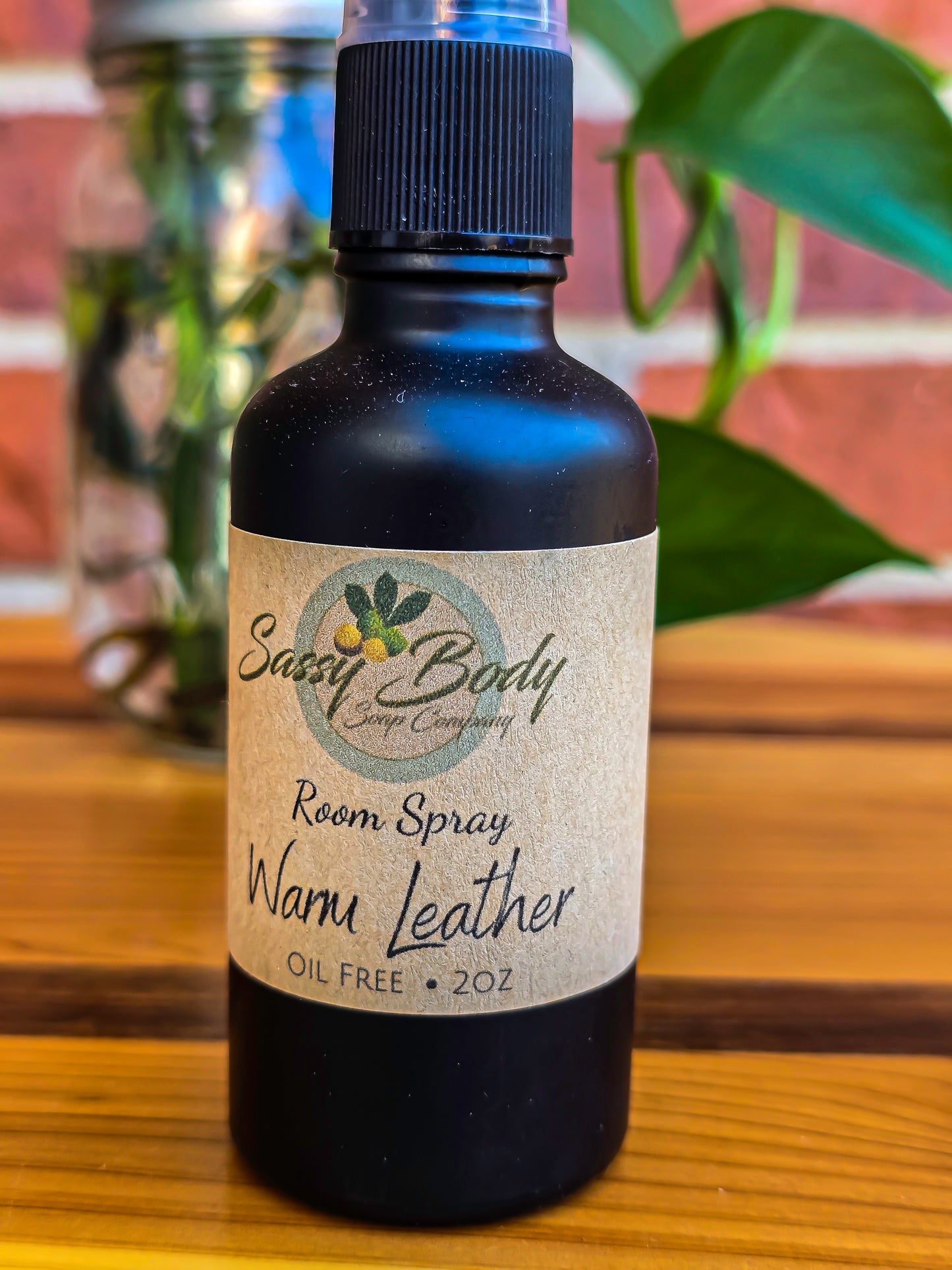 Warm Leather Freshener Spray, Bathroom & Home Fragrance