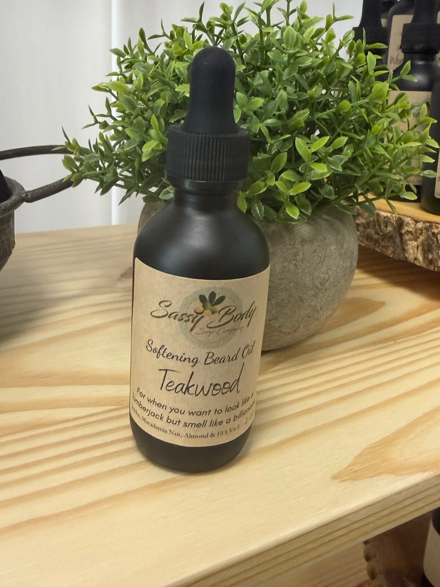 Teakwood Softening Beard Oil