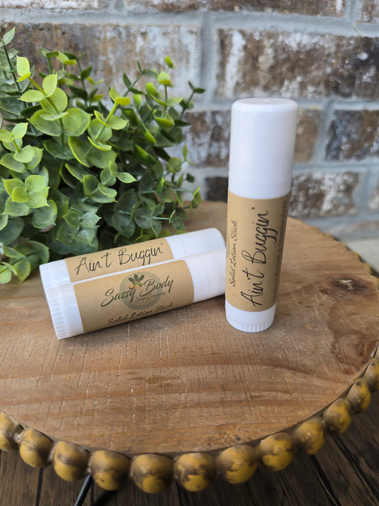 Ain't Buggin' All Natural Bug Repellant, Handmade Skincare, Solid Lotion Bar