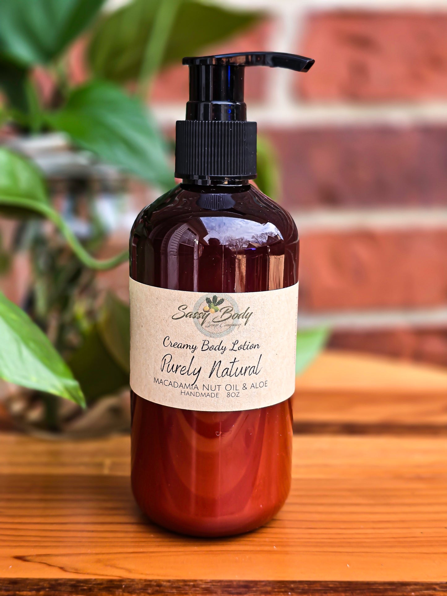 Purely Natural Body Lotion, Fragrance Free Moisturizing Cream
