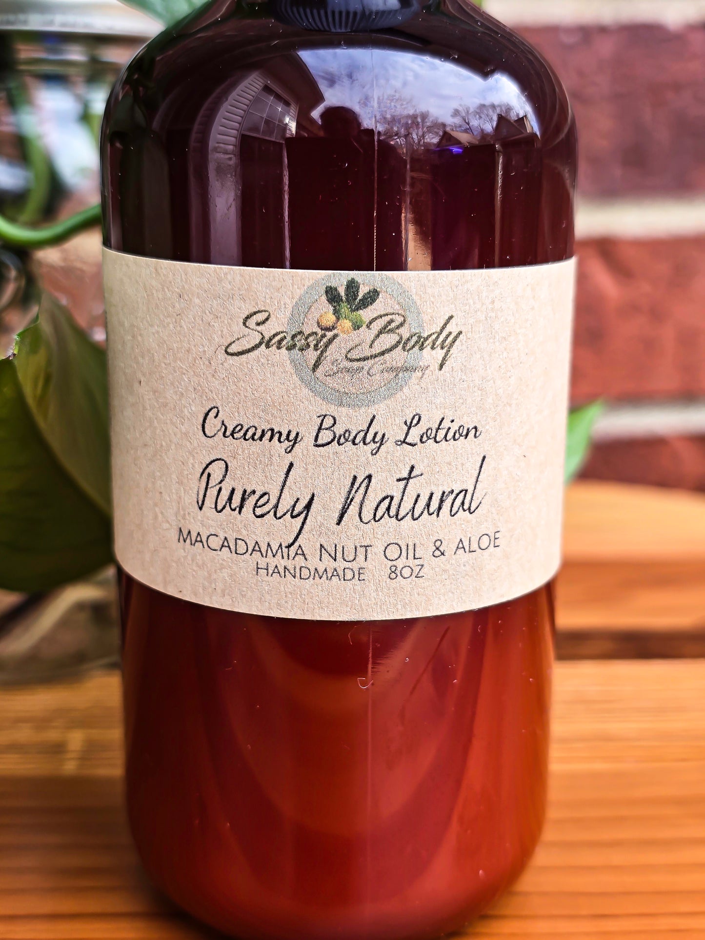 Purely Natural Body Lotion, Fragrance Free Moisturizing Cream