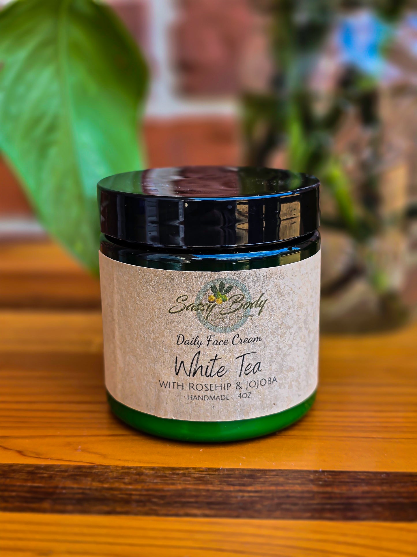 White Tea Natural Daily Face Moisturizer, Lightweight Daily Face Cream