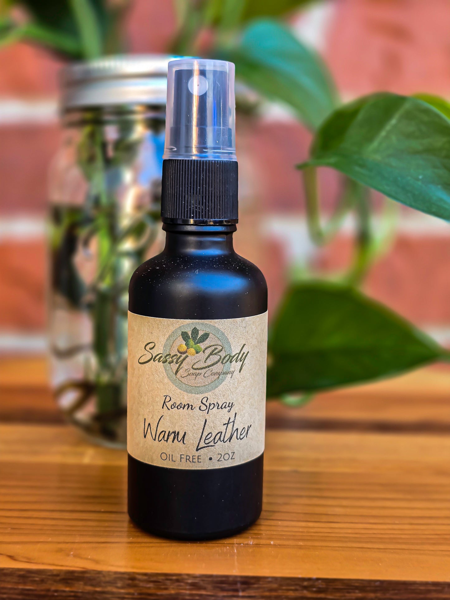 Warm Leather Freshener Spray, Bathroom & Home Fragrance