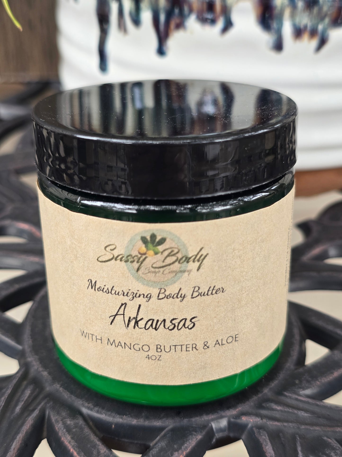 Arkansas Moisturizing Body Butter, Natural Skincare