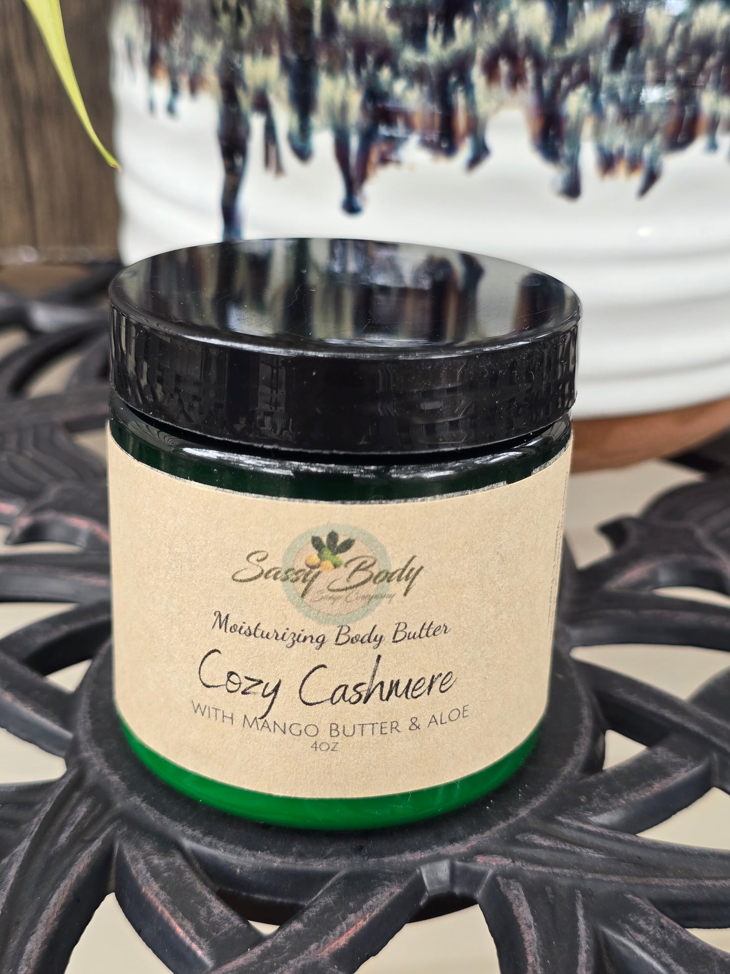 Cozy Cashmere Moisturizing Body Butter, Natural Skincare