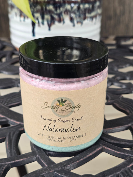 Watermelon Sugar Scrub, Exfoliating Body Polish