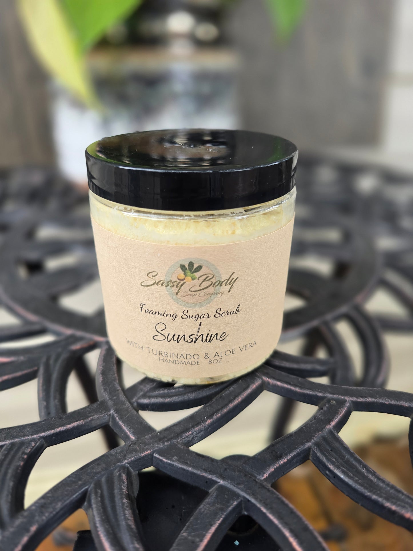 Sunshine Sugar Scrub, Exfoliating Body Polish