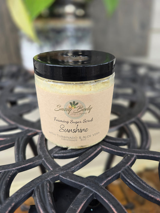 Sunshine Sugar Scrub, Exfoliating Body Polish