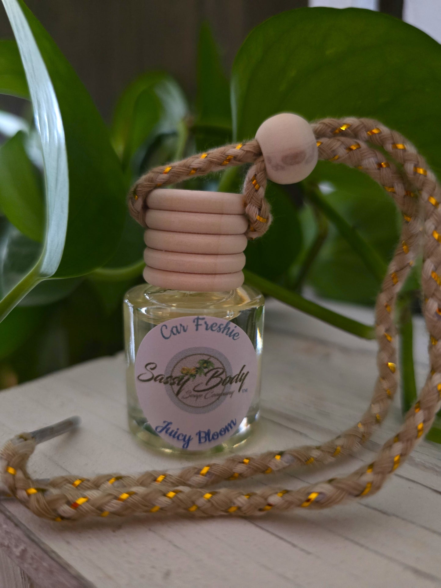 Juicy Bloom Car Freshener, Non-Toxic Car Freshie