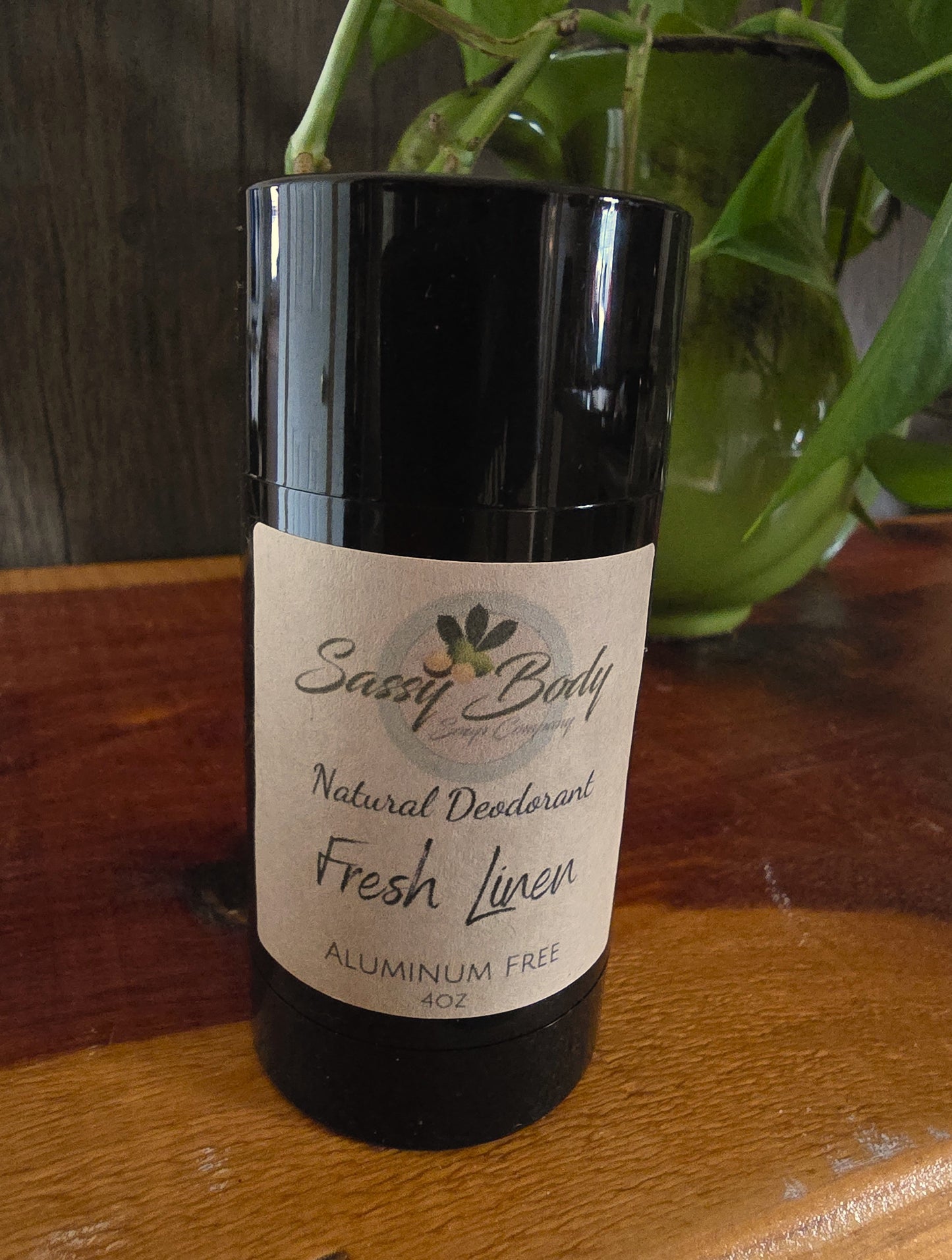 Vanilla Bean Natural Deodorant, All Natural Body Odor Solid Stick