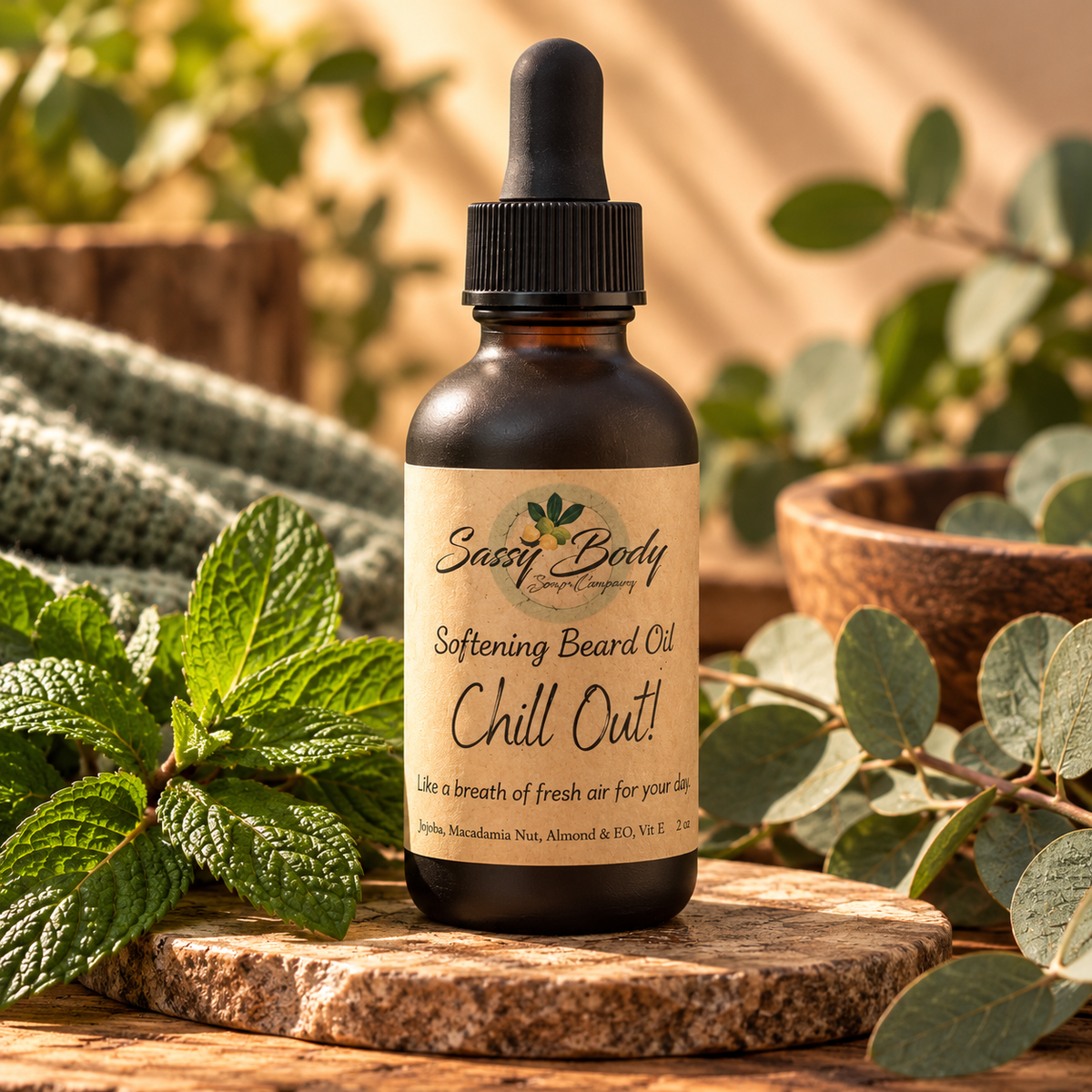 Chill Out! Softening Beard Oil