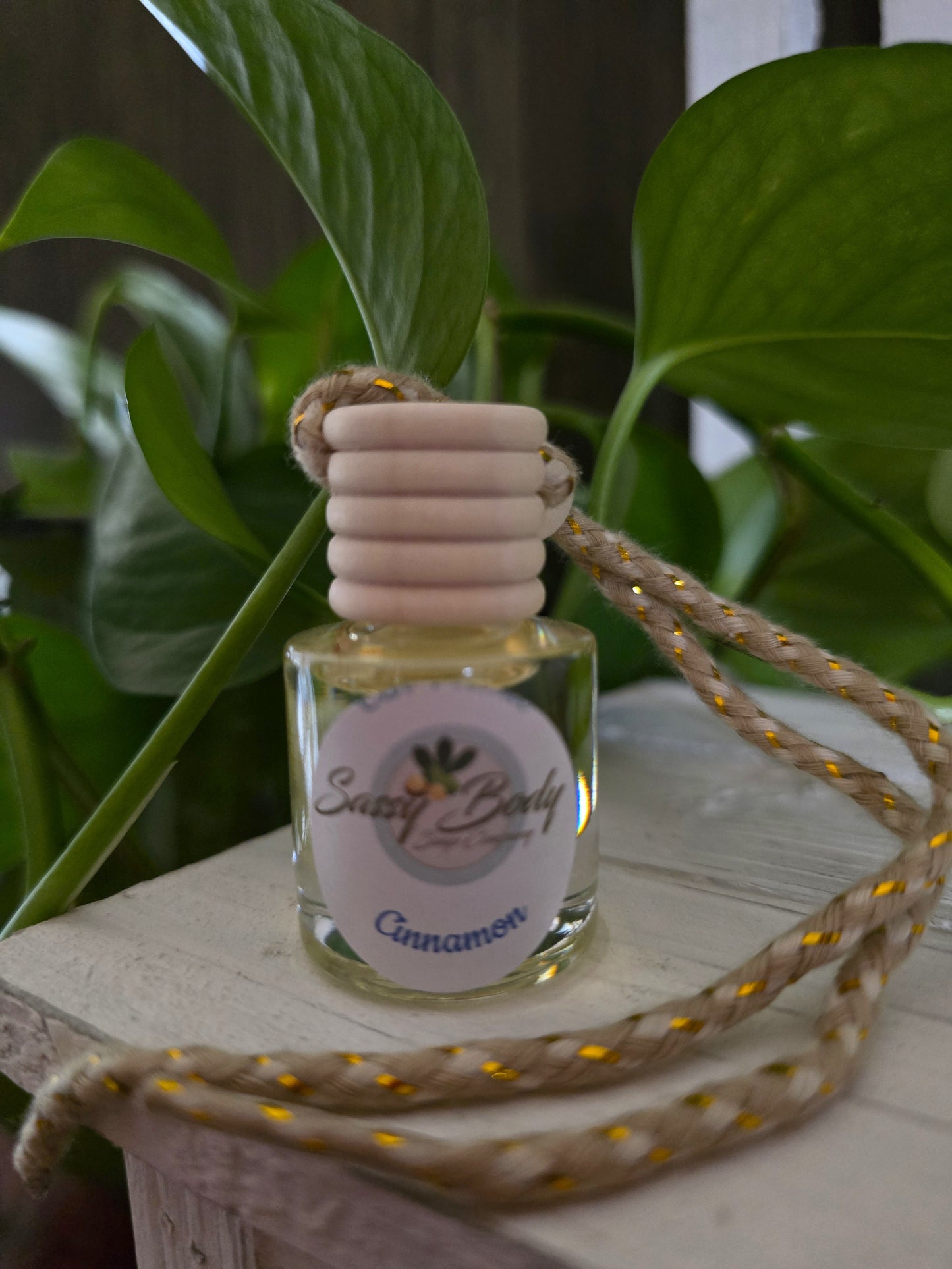 Cinnamon Car Freshener, Non-Toxic Car Freshie