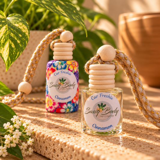Cinnamon Car Freshener, Non-Toxic Car Freshie