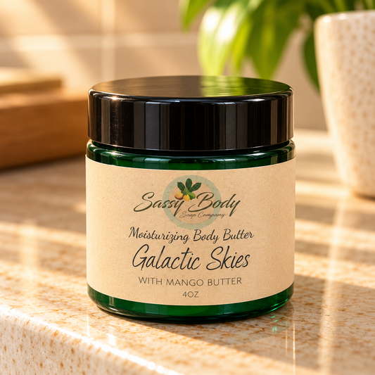 Galactic Skies Moisturizing Body Butter, Natural Skincare