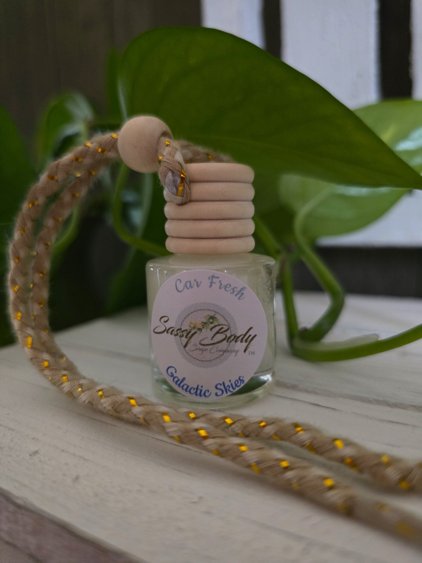 Galactic Skies Car Freshener, Non-Toxic Car Freshie