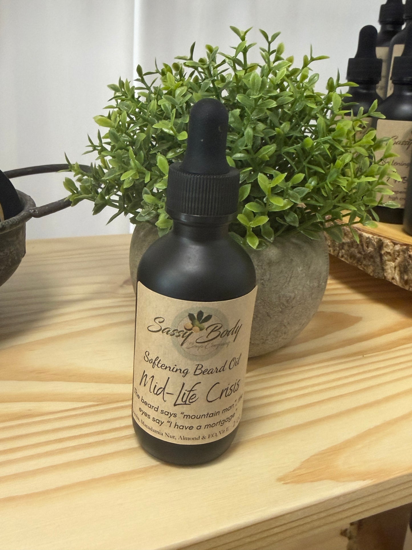 Mid-Life Crisis Softening Beard Oil