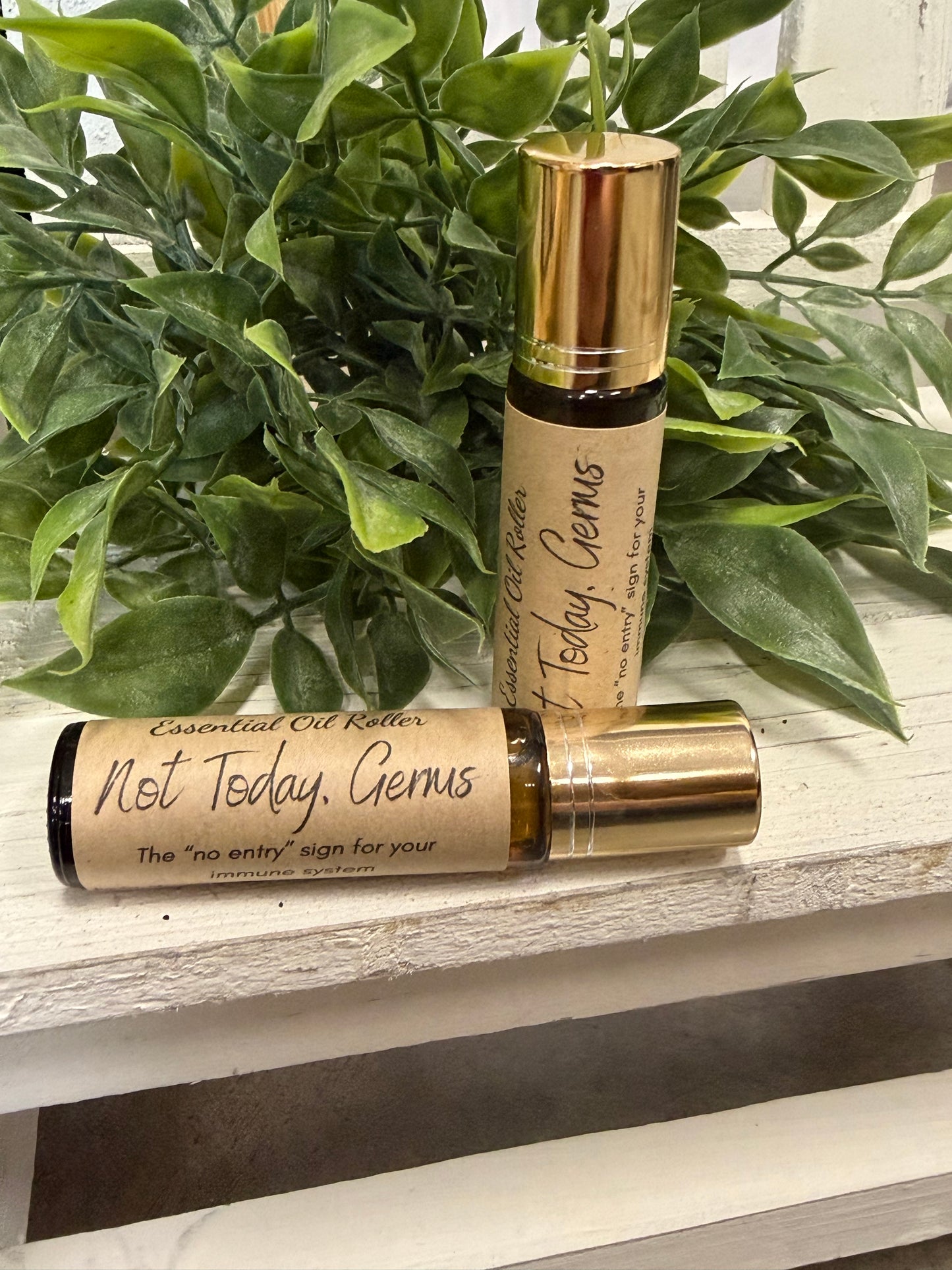 Not Today, Germs! Essential Oil Roller