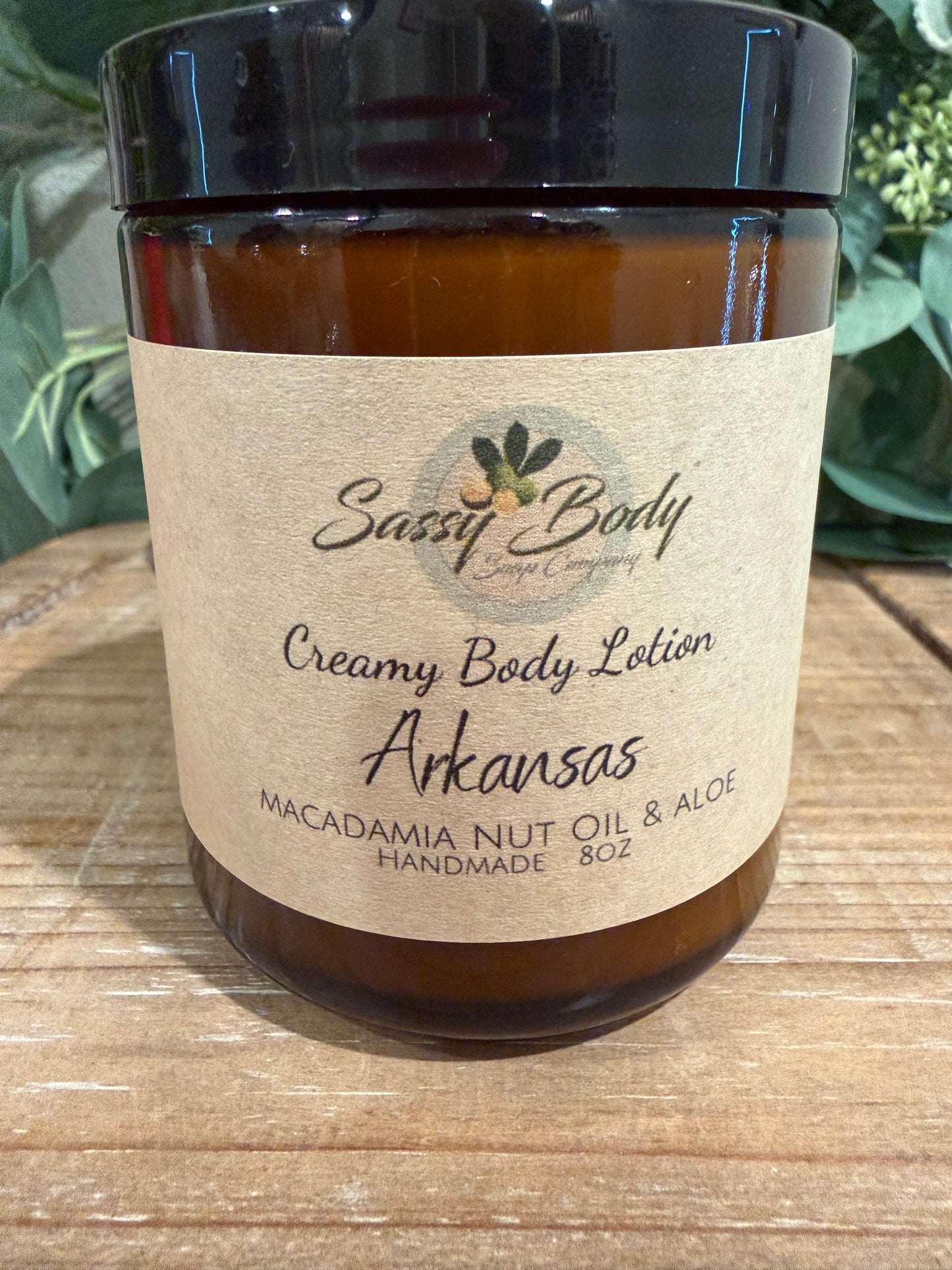 Arkansas Natural Body Lotion, Fresh Scented Body Cream