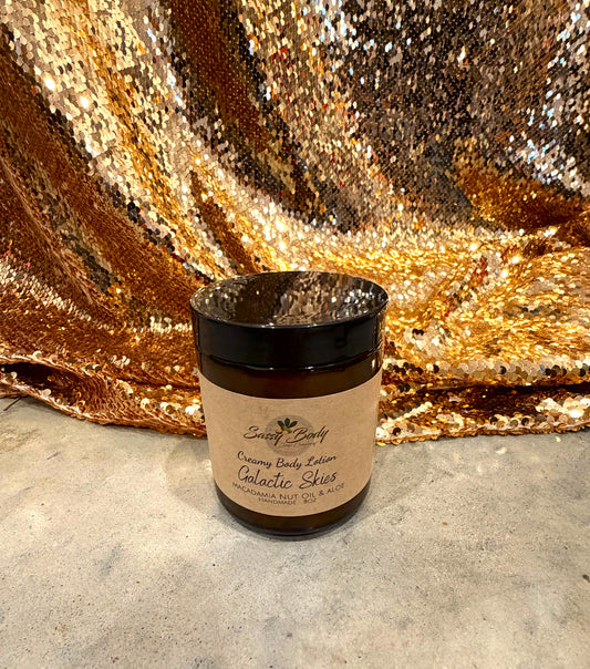 Galactic Skies Natural Body Lotion, Fresh Scented Body Cream