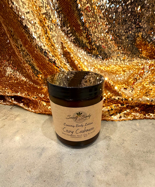 Cozy Cashmere Natural Body Lotion, Moisturizing Body Cream