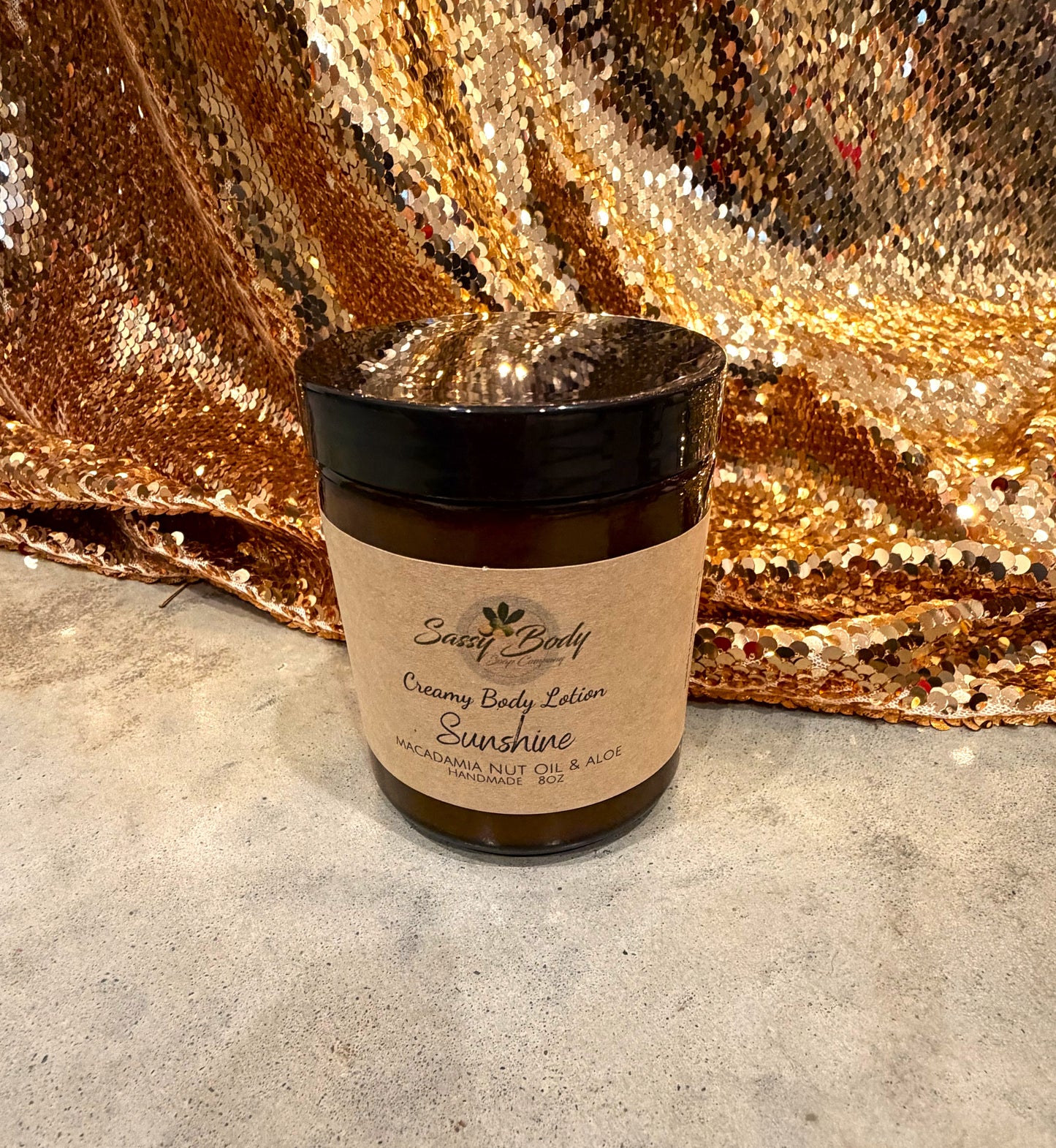 Sunshine Natural Body Lotion, Moisturizing Body Cream