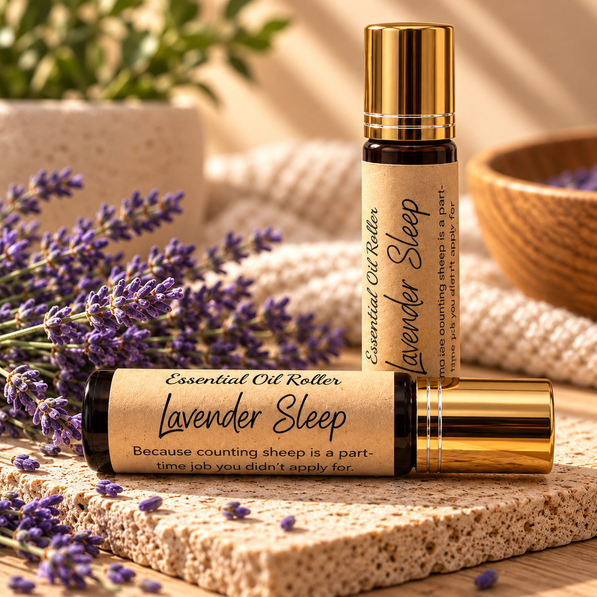 Lavender Sleep Essential Oil Roller