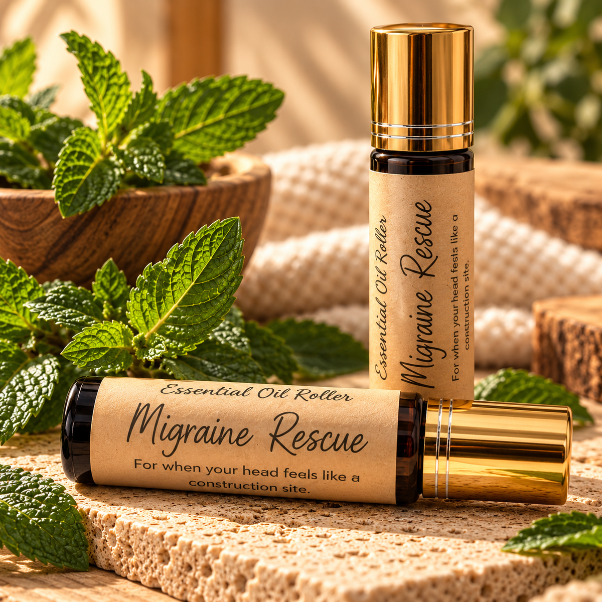 Migraine Relief Essential Oil Roller