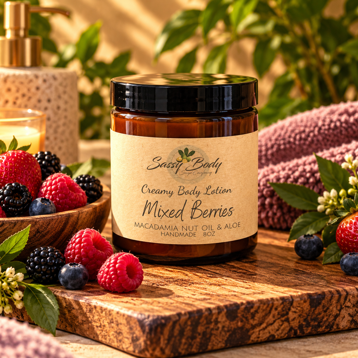 Mixed Berries Hand & Body Lotion