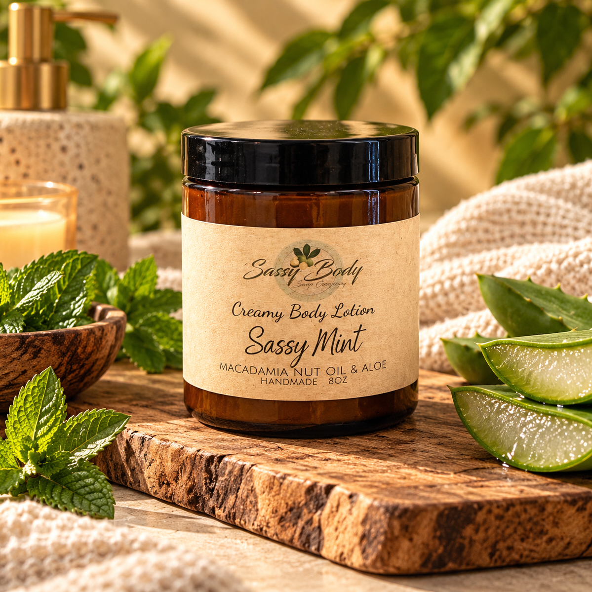 SassyMint Body Lotion