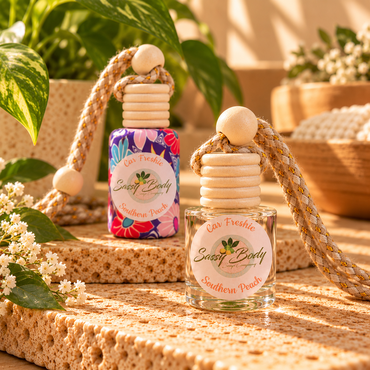 Southern Peach Car Freshener