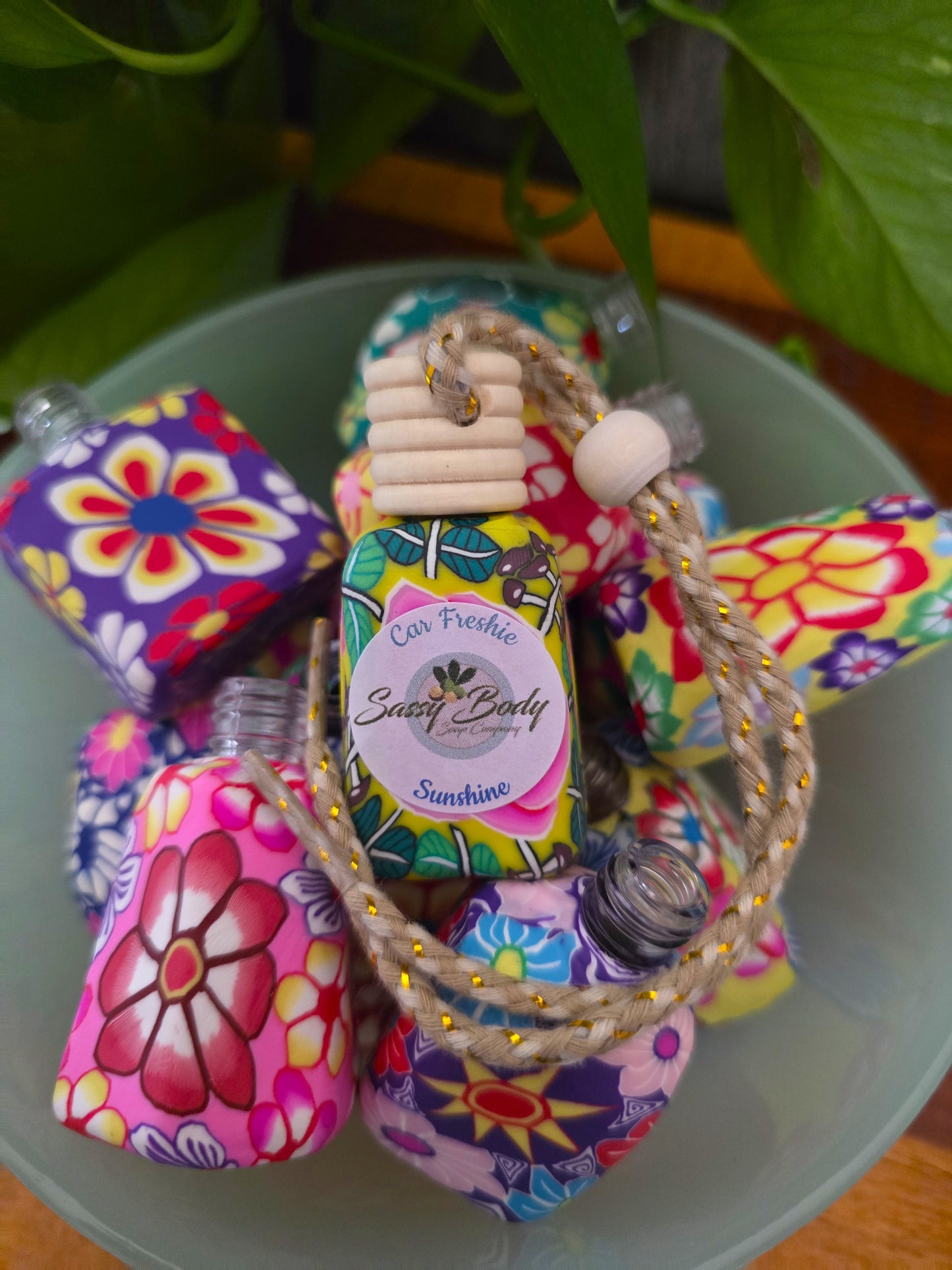 Sunshine Car Freshener, Non-Toxic Car Freshie