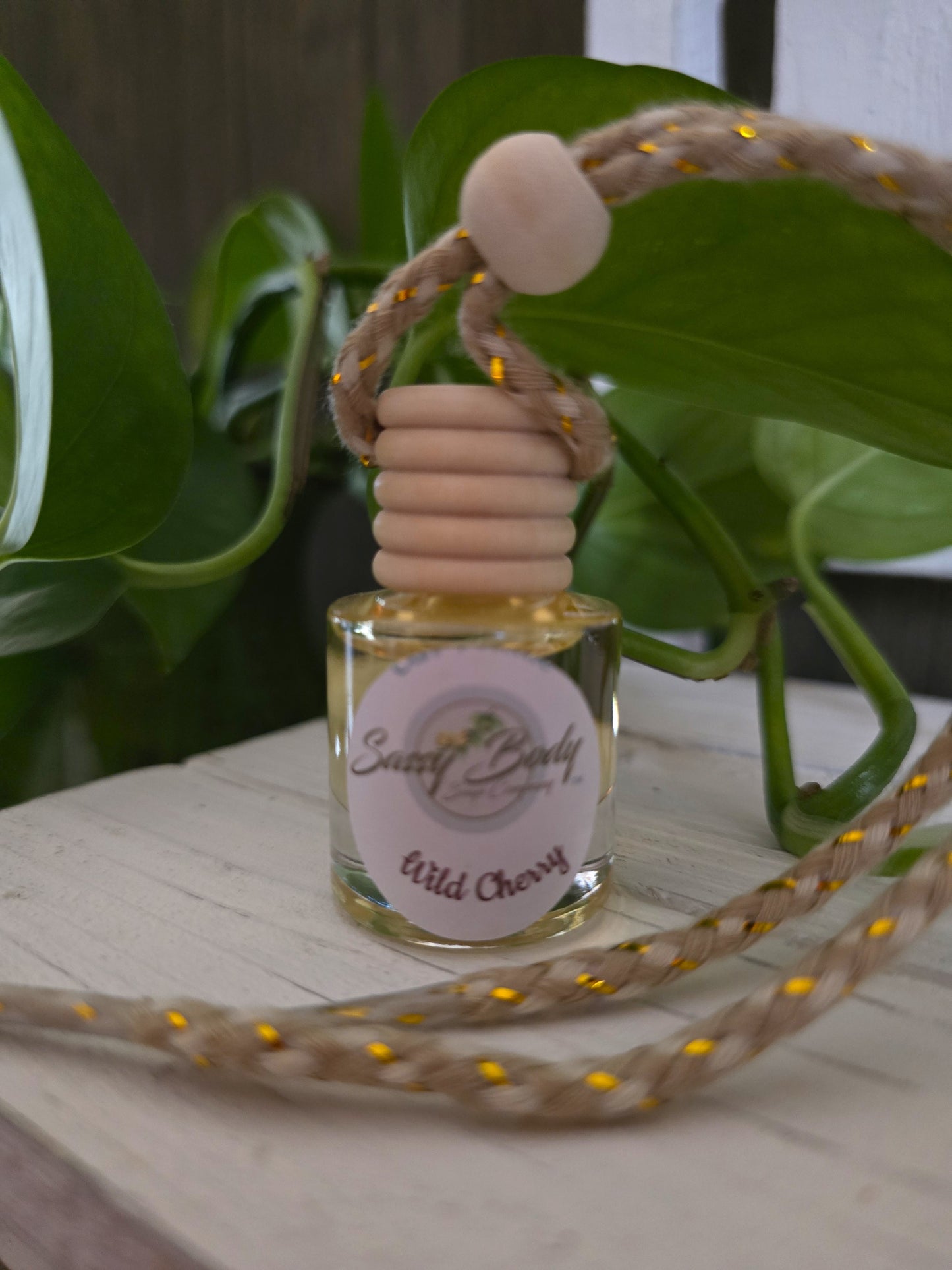 Wild Cherry Car Freshener, Non-Toxic Car Freshie