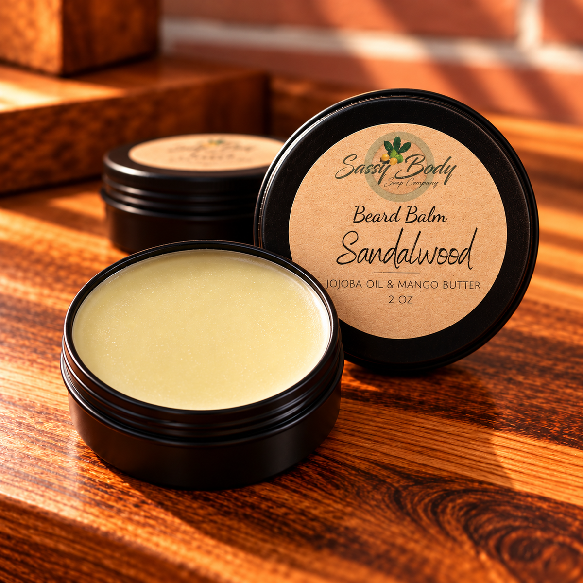 Sandalwood Natural Beard Balm
