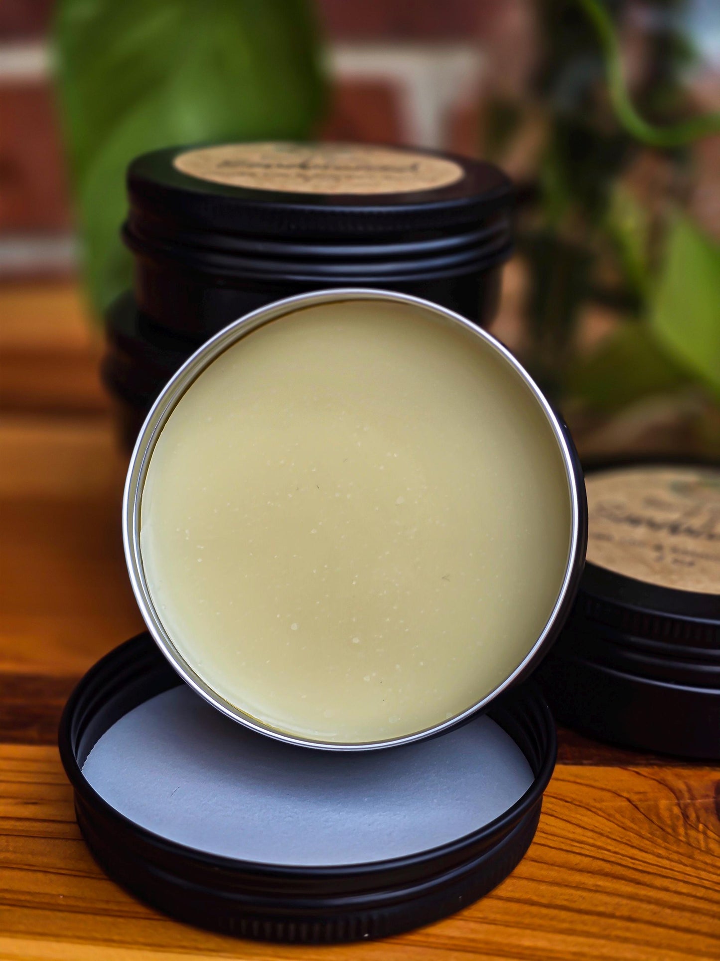 Sandalwood Natural Beard Balm, Handmade Beard Moisturizer, Beard Care for Him